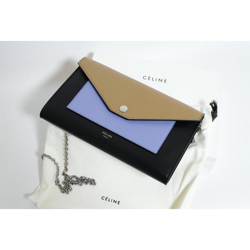 CELINE 大型翻蓋鏈條包 105213AD4-14