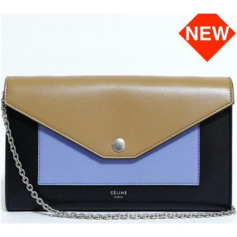 CELINE 大型翻蓋鏈條包 105213AD4