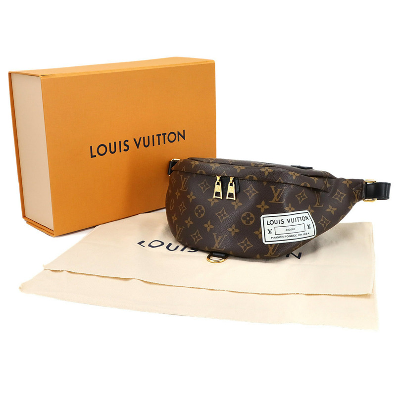 路易威登 Monogram My LV World Tour 腰包，棕色，P01127，金色五金-1