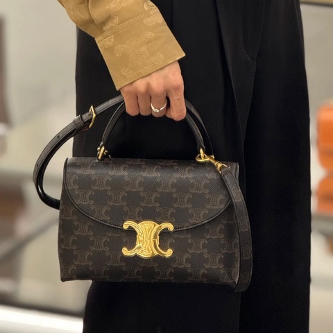 ✨Celine 新款凱旋門 mini teen 99新膜未撕 精緻優雅🪞