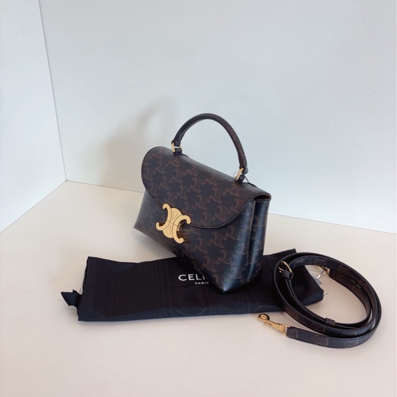 ✨Celine 新款凱旋門 mini teen 99新膜未撕 精緻優雅🪞-6