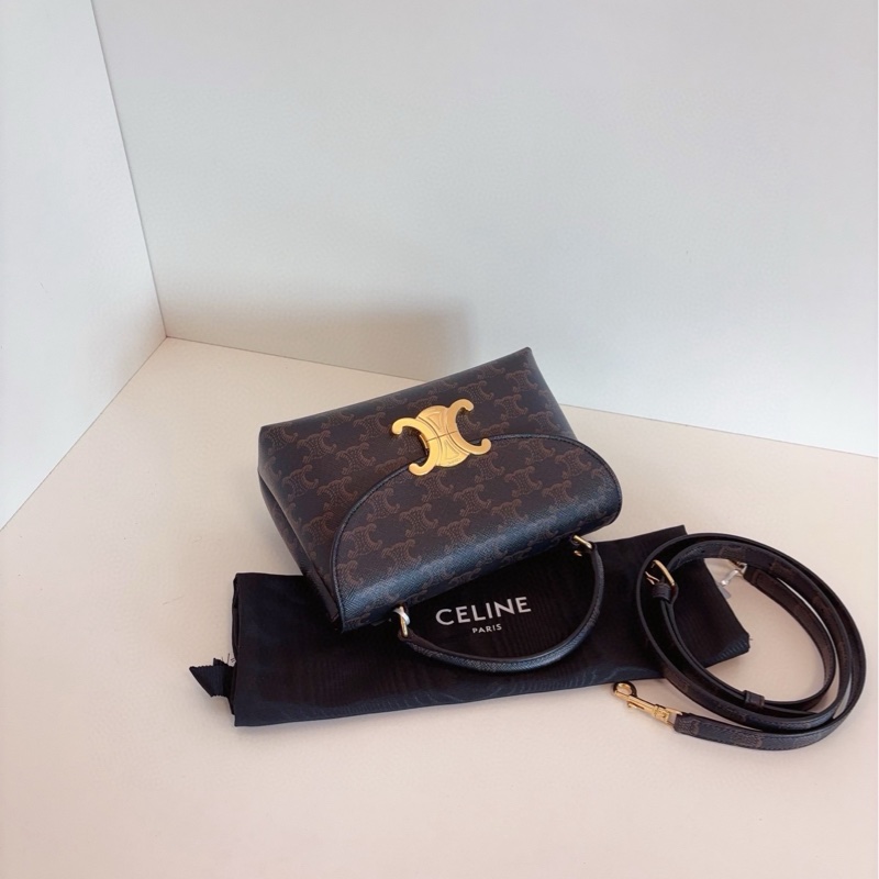 ✨Celine 新款凱旋門 mini teen 99新膜未撕 精緻優雅🪞-8