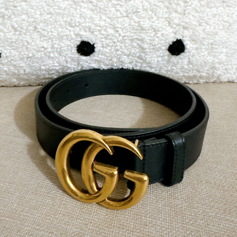 Gucci皮帶75cm-0