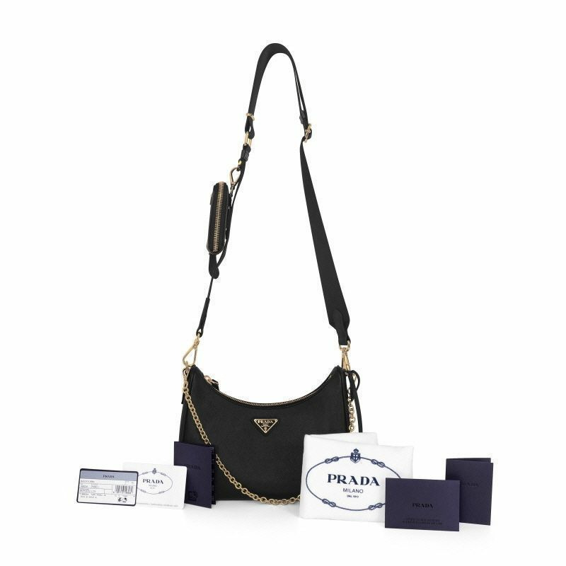 PRADA 肩包 2005 復刻版 Saffiano 三角形 Logo 女士肩包 1BH204 NZV F0632-8