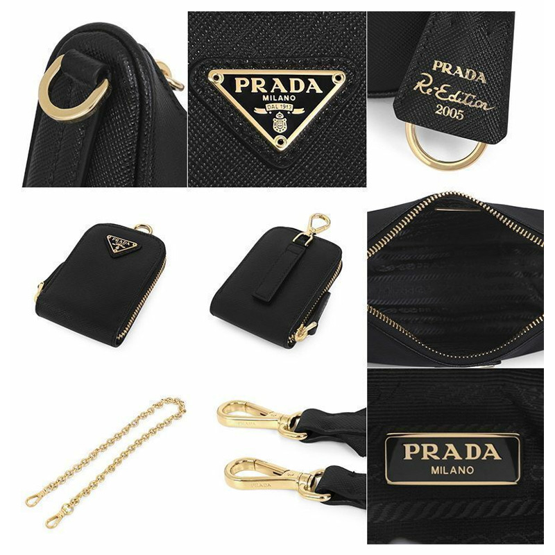 PRADA 肩包 2005 復刻版 Saffiano 三角形 Logo 女士肩包 1BH204 NZV F0632-9