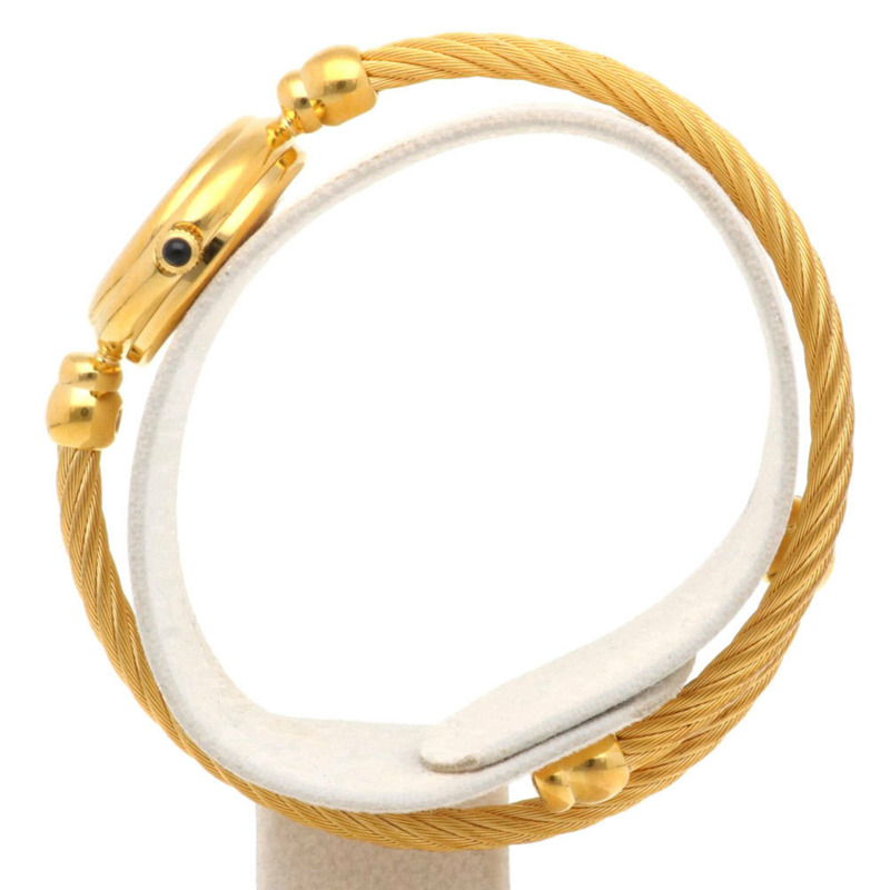 Gucci GP 2700.2.L 石英女士腕錶，二手白色貝殼手鐲，尺寸靈活-2