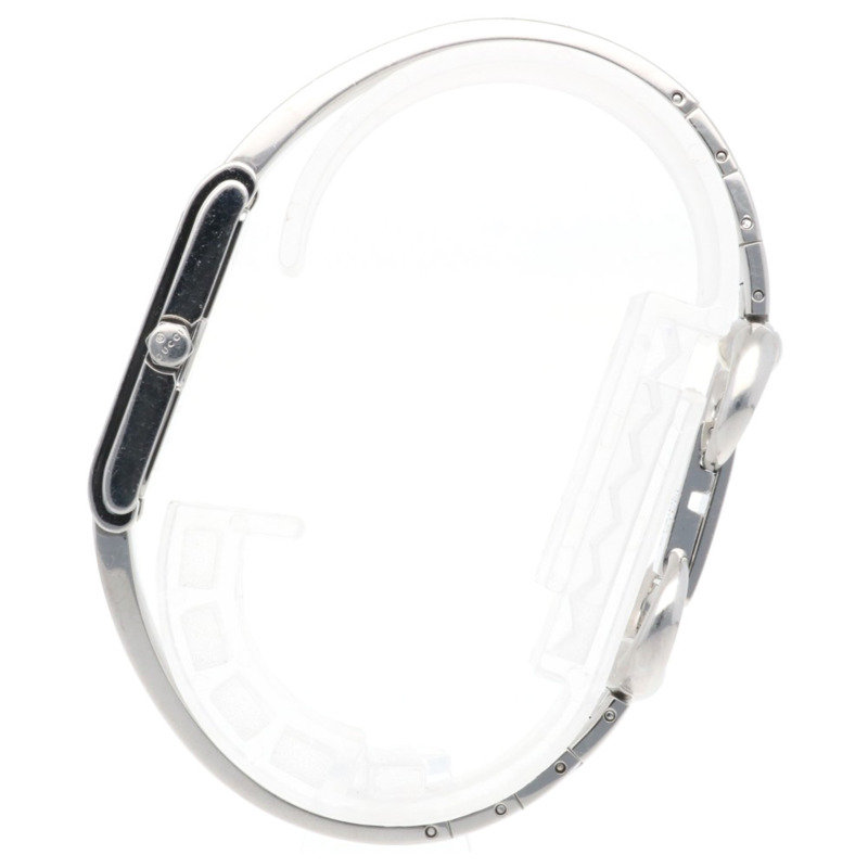 Gucci 女士腕錶，不鏽鋼 109 石英機芯，二手 GUCCI 粉紅色貝殼手鐲。-2