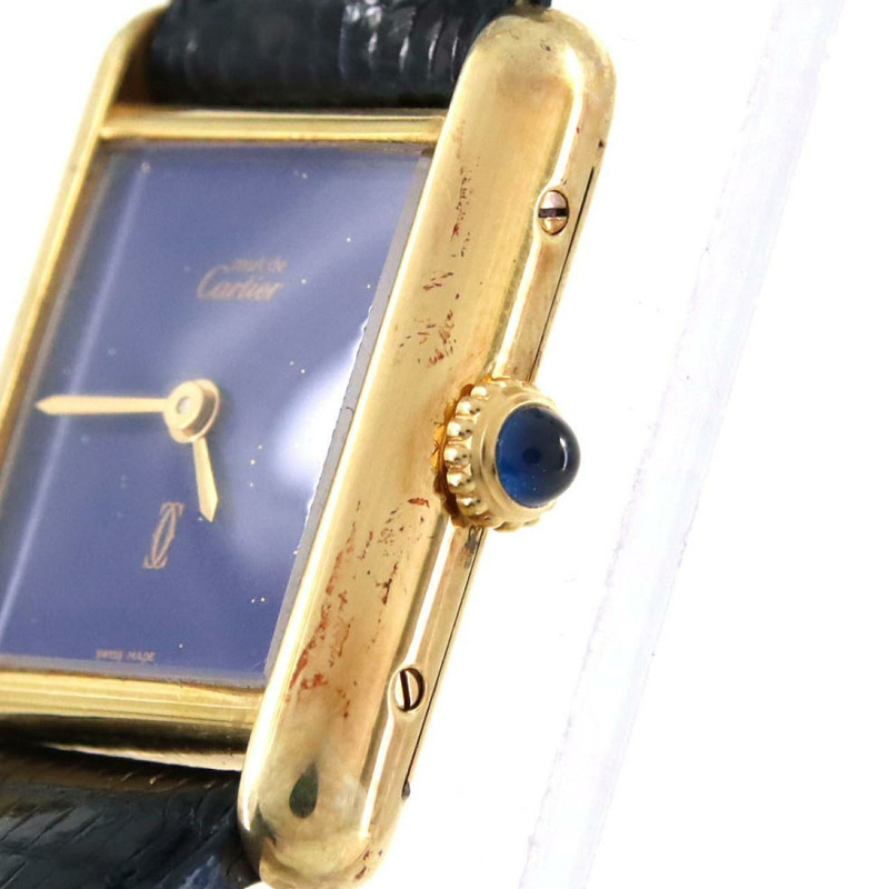 卡地亞 Must Tank SM GP 82975413 手動上鍊腕錶-2