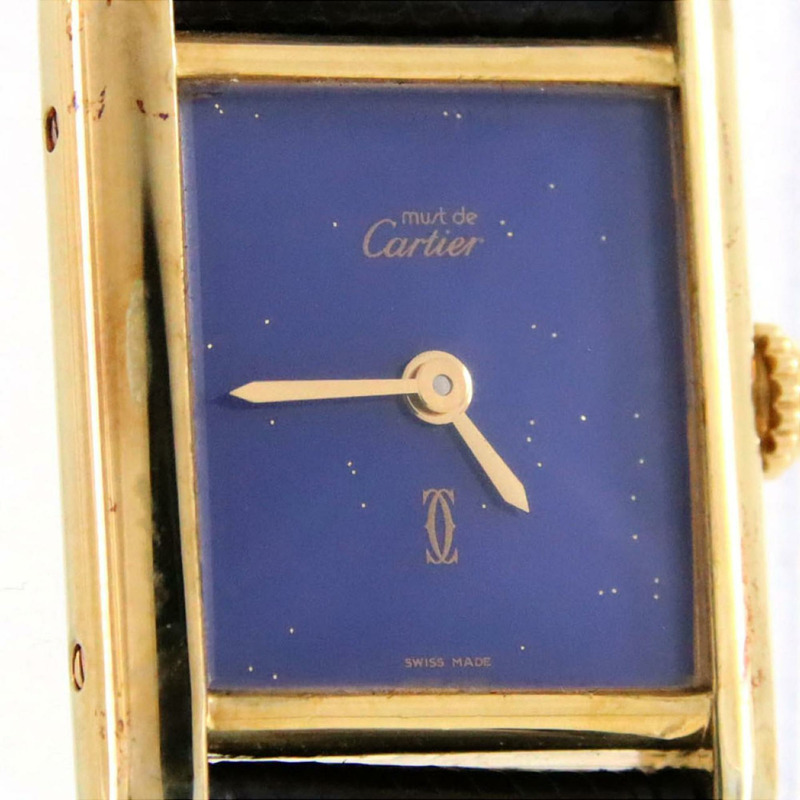 卡地亞 Must Tank SM GP 82975413 手動上鍊腕錶-4