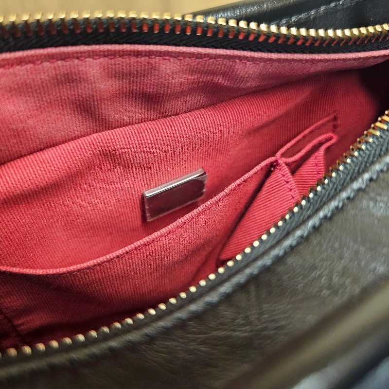 [圓夢超甜價出!平台最甜❣️] Chanel黑復刻牛皮霧金釦小號流浪包-18