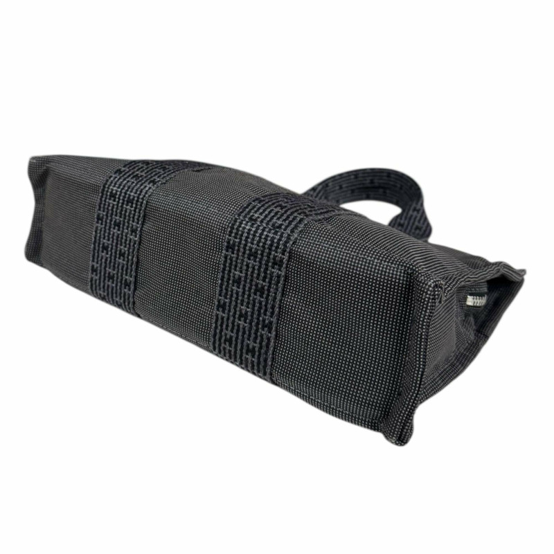 愛馬仕 (Hermès) Tote PM Air Line 手提包，帆布材質，灰色，女士款，二手，愛馬仕-5