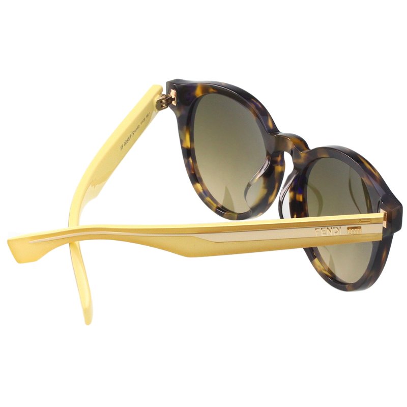 FENDI 太陽眼鏡 (琥珀色)-3