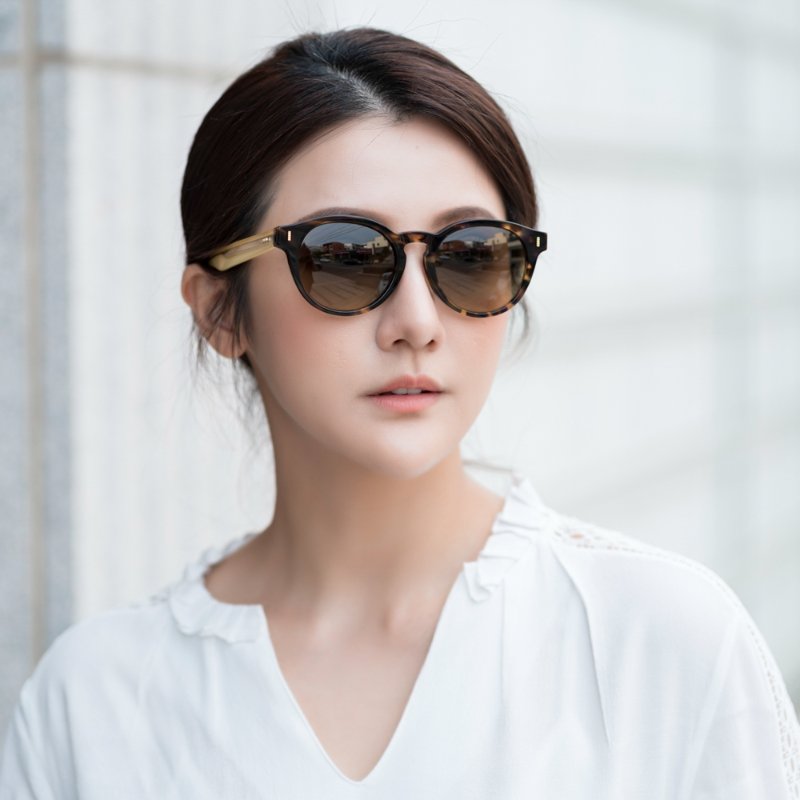 FENDI 太陽眼鏡 (琥珀色)-6