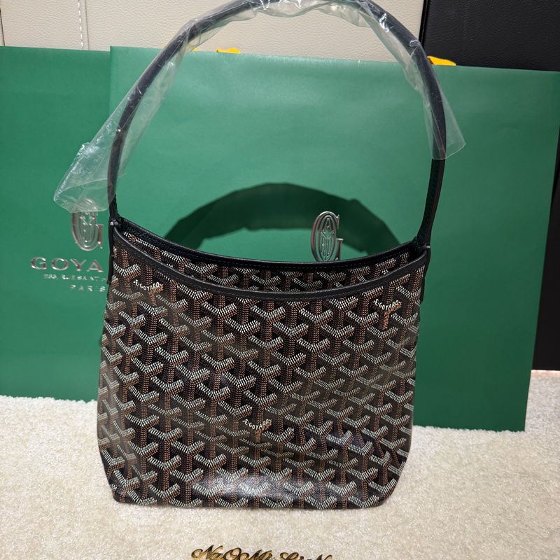 現貨在台 goyard mini hobo 最新小包 迷你hobo 黑色-0