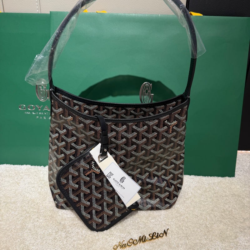 現貨在台 goyard mini hobo 最新小包 迷你hobo 黑色-1