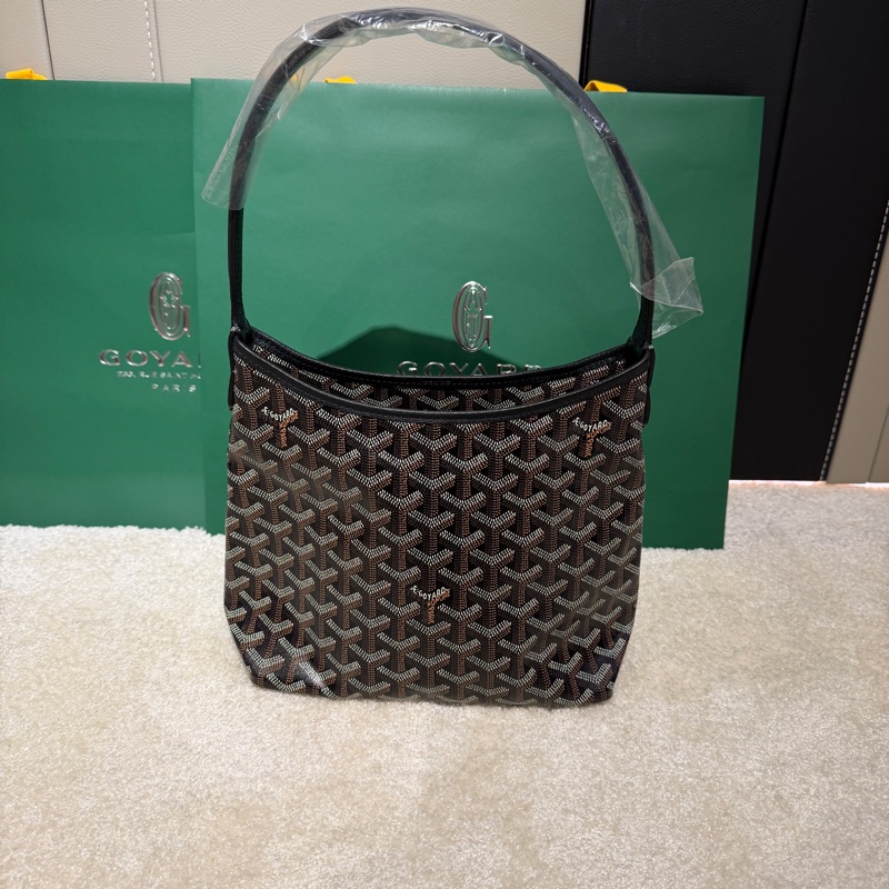 現貨在台 goyard mini hobo 最新小包 迷你hobo 黑色-5