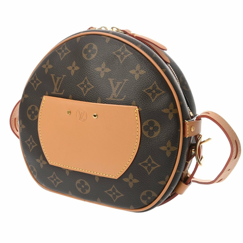 路易威登 Monogram Boite Chapeau Souple 棕色 M52294 女士帆布單肩包，近全新，二手，Ginzo-2