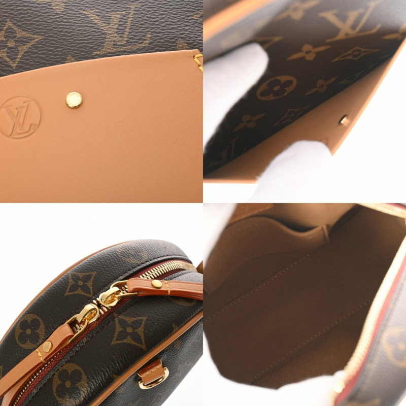 路易威登 Monogram Boite Chapeau Souple 棕色 M52294 女士帆布單肩包，近全新，二手，Ginzo-9