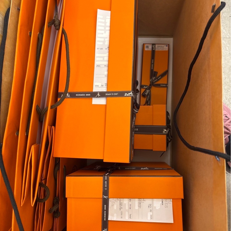Hermes 愛馬仕 2424 21mini金扣k刻大象灰全新未拆封封購於專櫃有購證全配-3