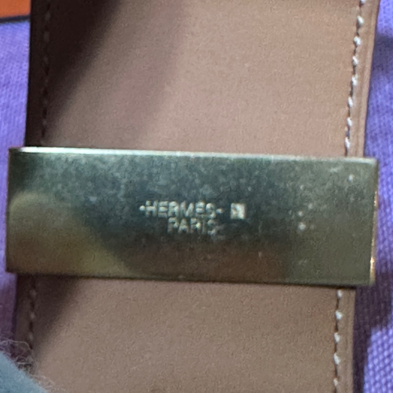 全新限定小愛馬仕CDC這款手鐲-藍色蜥蜴皮製作（全新特價）-5