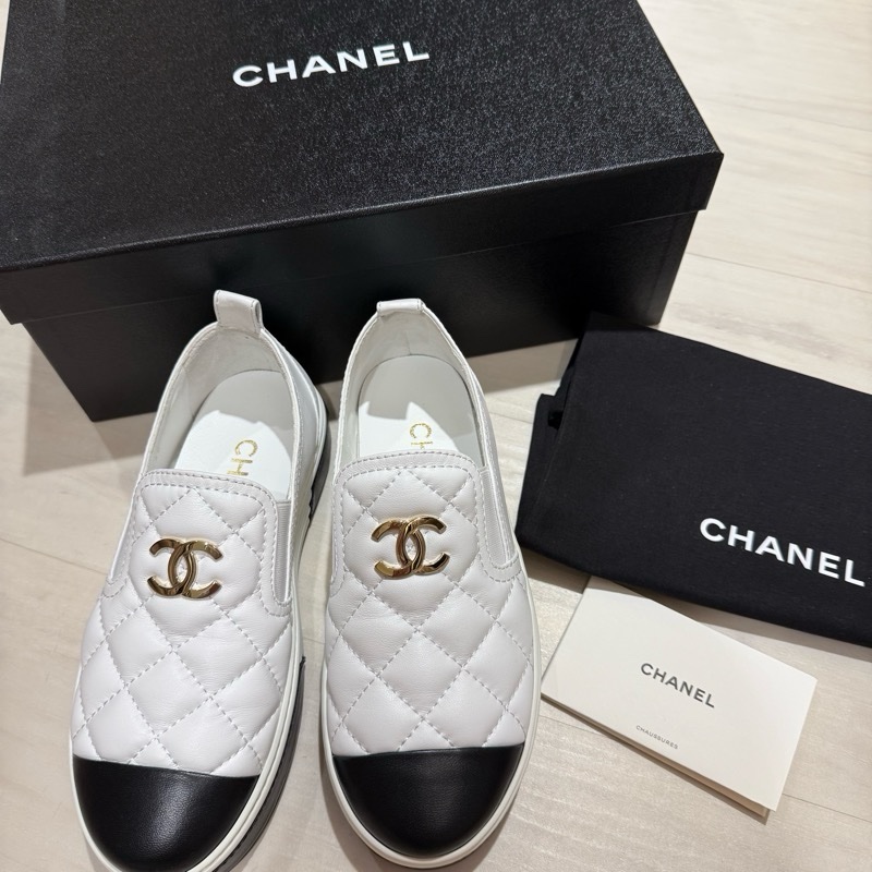 CHANEL全新厚底休閒鞋-0