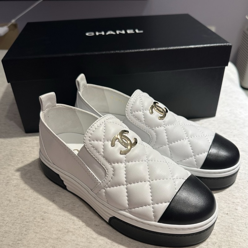 CHANEL全新厚底休閒鞋-4