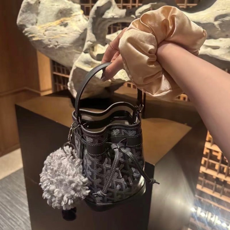 「M.Y精品」 goyard 戈雅 mini水桶包 小水桶 經典深藍-1