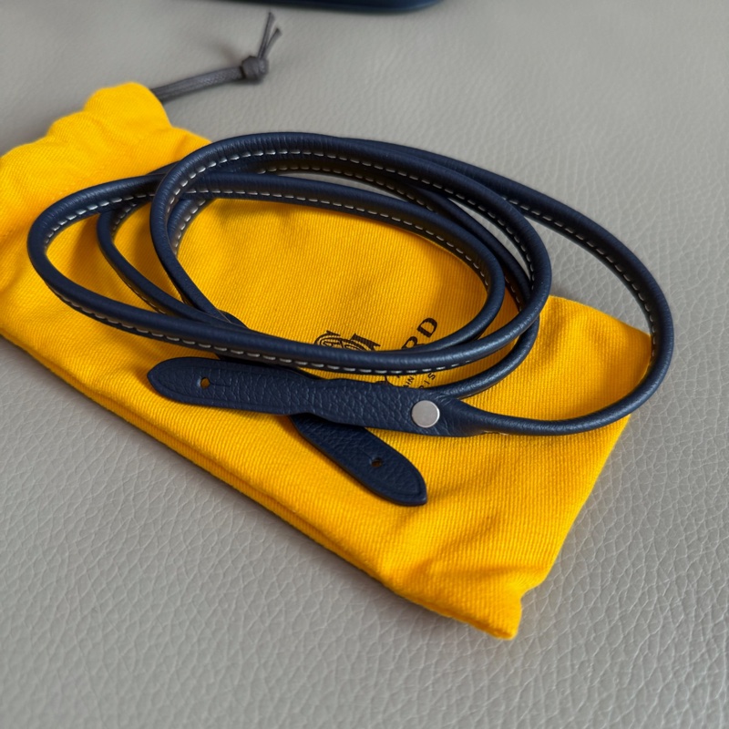 「M.Y精品」 goyard 戈雅 mini水桶包 小水桶 經典深藍-9