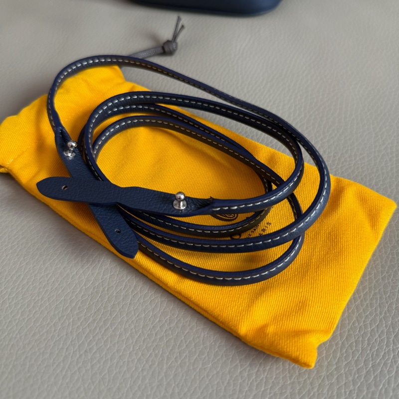 「M.Y精品」 goyard 戈雅 mini水桶包 小水桶 經典深藍-10