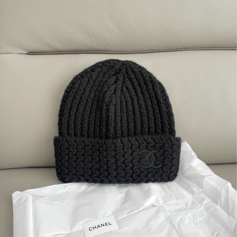 「M.Y精品」 Chanel 最新 26C 加厚款 小香 冷帽 毛帽-2