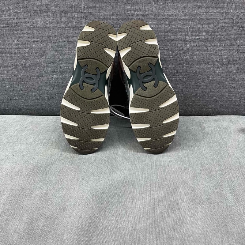 Chanel/香奈兒 粗花呢編織運動鞋 37碼 95新-4