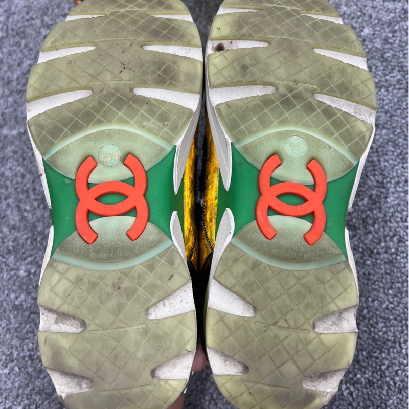 CHANEL香奈兒/小香風運動鞋/36.5碼/95新-4