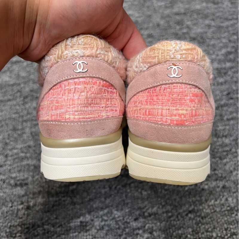 Chanel 香奈兒編織小香風運動鞋 碼數：36碼 9新-4