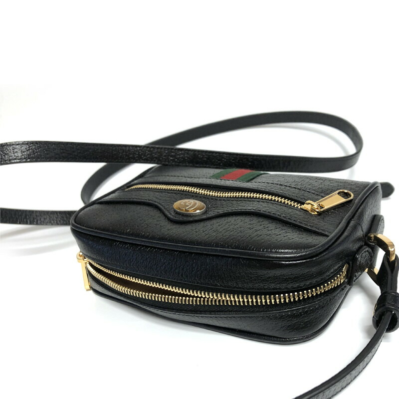 GUCCI Ophidia迷你包 黑色 517350 DJ2DG 1060-12