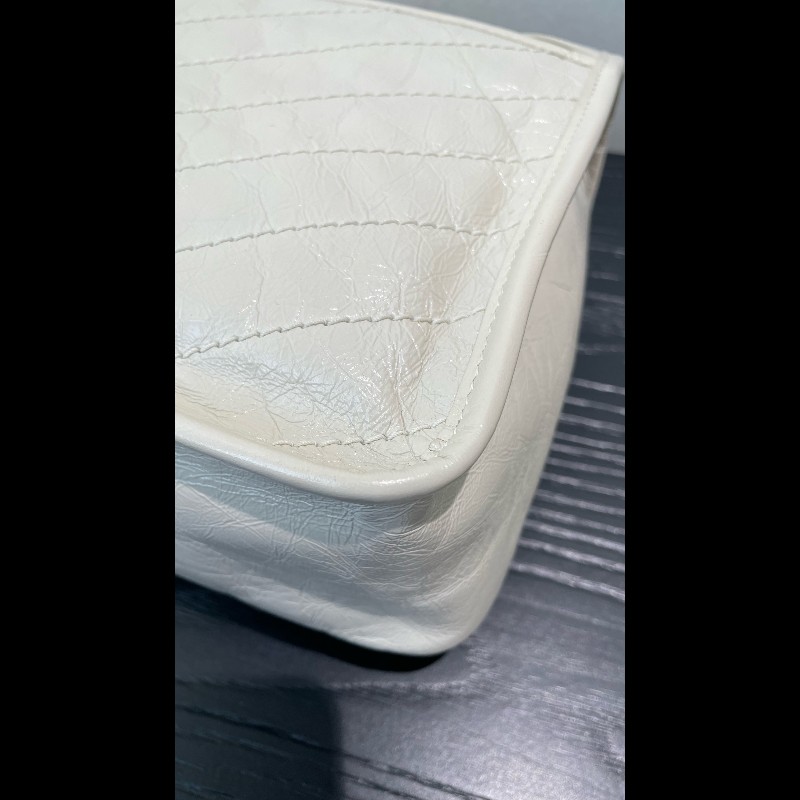 閒置❤️ YSL Niki 中號 老扣 奶油白-13