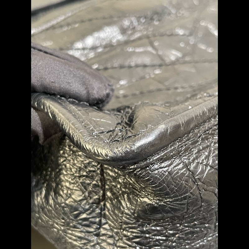 YSL Niki中號 黑色銀鏈 無D扣 肩背斜背鏈條包-11