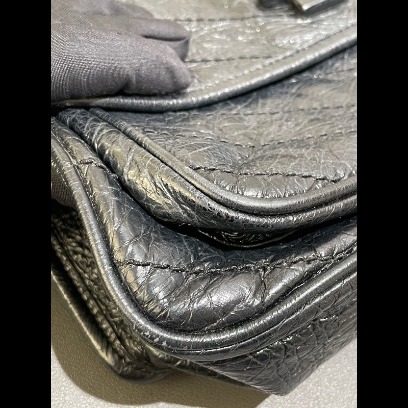 YSL Niki中號 黑色銀鏈 無D扣 肩背斜背鏈條包-14