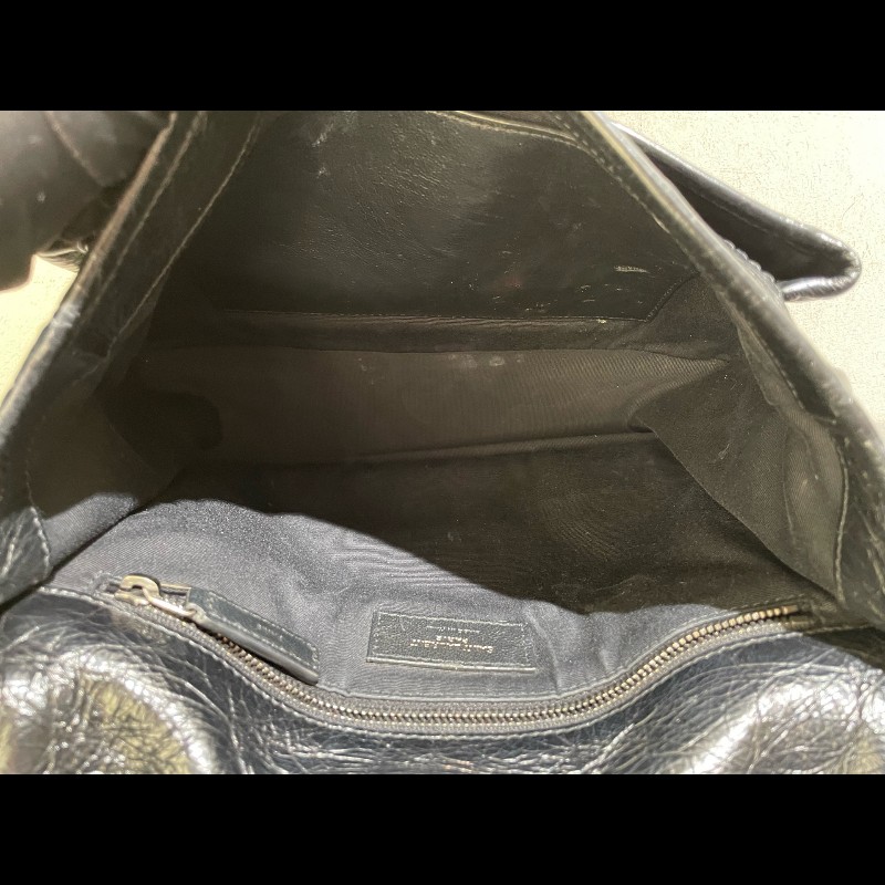 YSL Niki中號 黑色銀鏈 無D扣 肩背斜背鏈條包-18