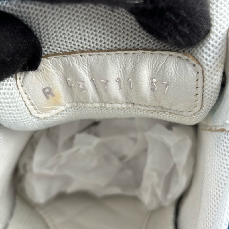 CHANEL/香奈兒 拼色編織粗編運動鞋 37碼 95新-3