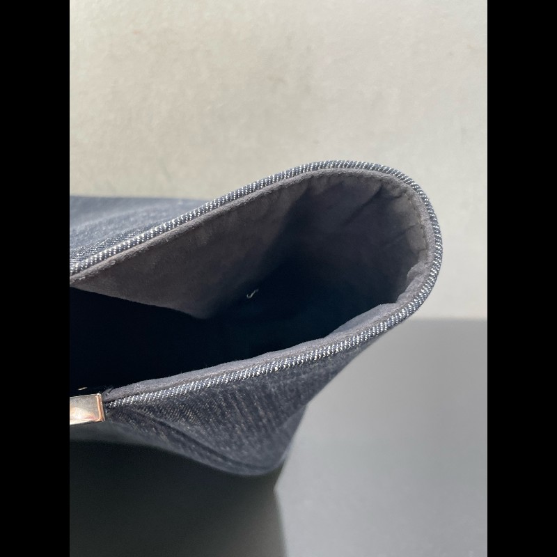 Fendi 3jours 黑色牛仔tote 托特-19