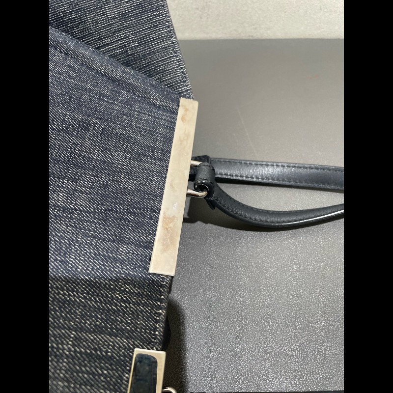 Fendi 3jours 黑色牛仔tote 托特-29
