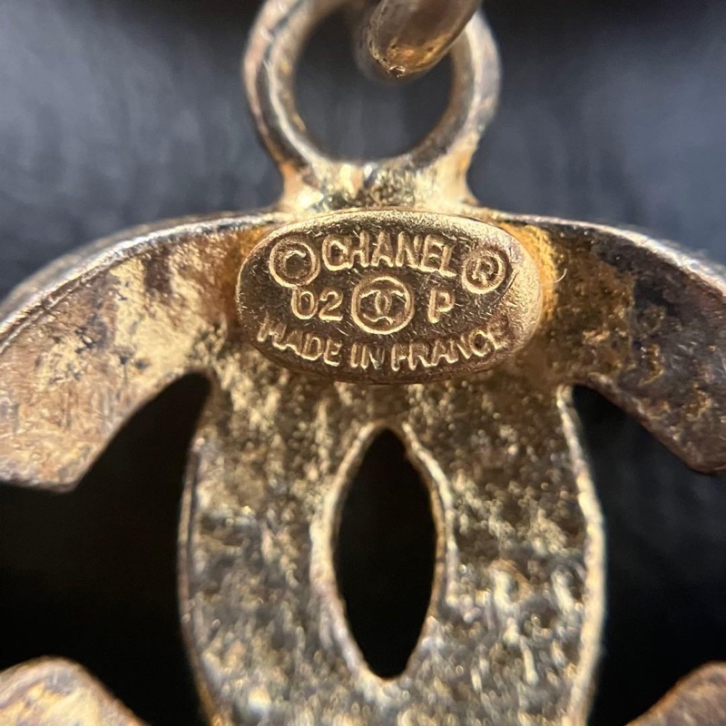 🌷Chanel 粉色愛心水鑽項鍊｜經典花紋✦fufu style 精品✦ 氣質款｜項鍊-5