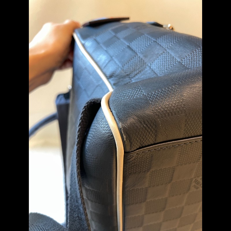 LV 美洲杯帆船赛系列限量全皮棋盤格後背包-28