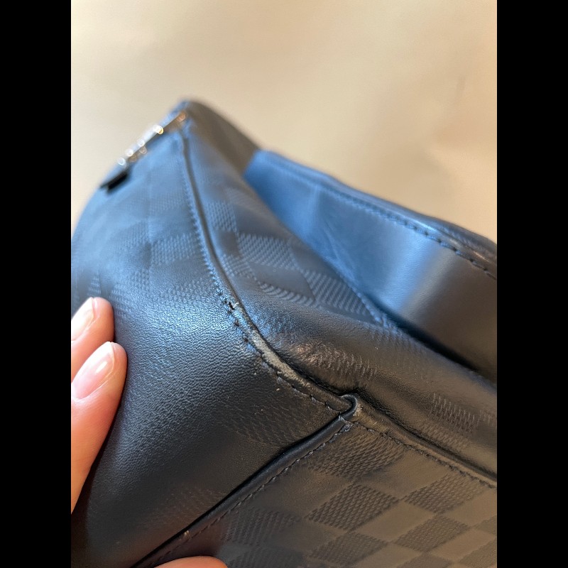 LV 美洲杯帆船赛系列限量全皮棋盤格後背包-29