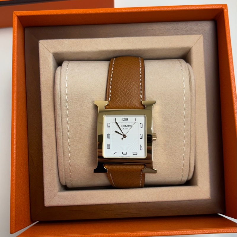 愛馬仕Heure H腕錶34mm全新未拆購於專櫃Hermes2025年最新腕錶全新-1