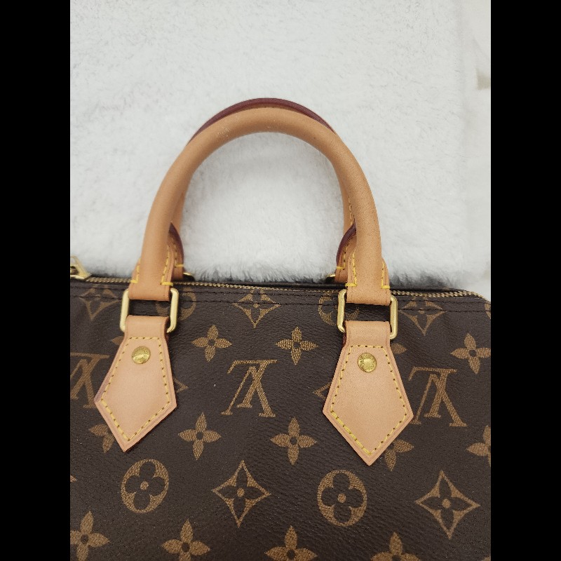 LV lv speedy 25 肩帶款-2