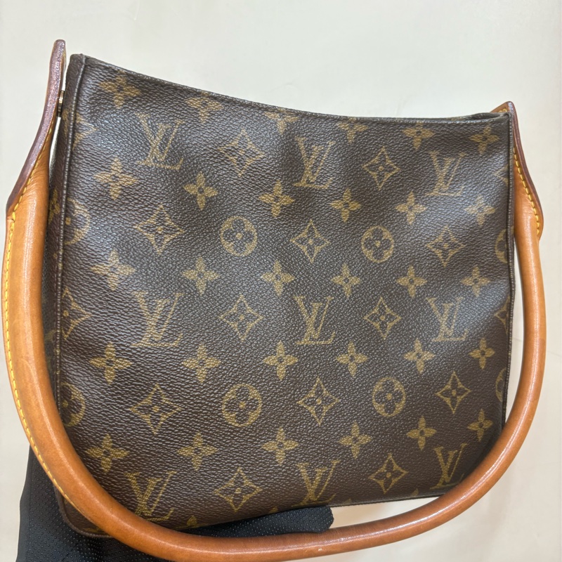 LV MM Vintage looping 圓柄 單肩包 肩背包 側背包-0