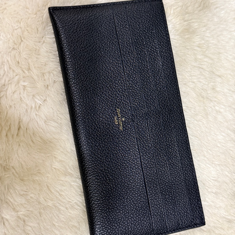 質感好 容量夠的LV 很好用的扁長夾🏆全牛皮超耐用-13