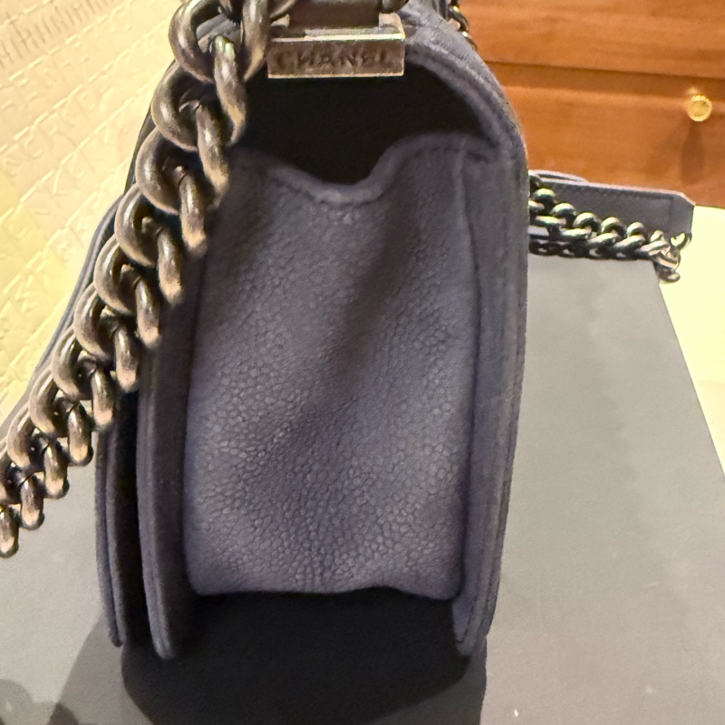 CHANEL BOY CAVIAR 25cm-4