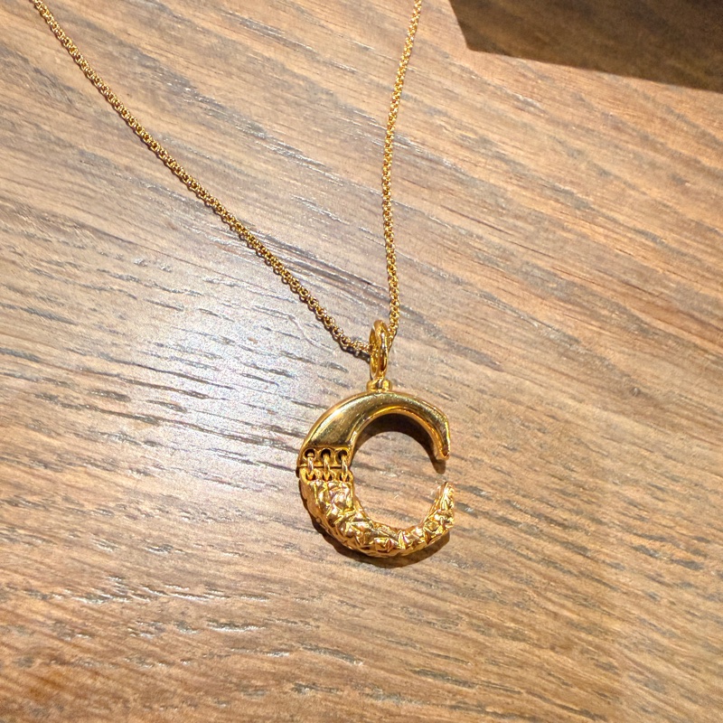 造型太美了 真的很美的Chloe金色項鍊-0